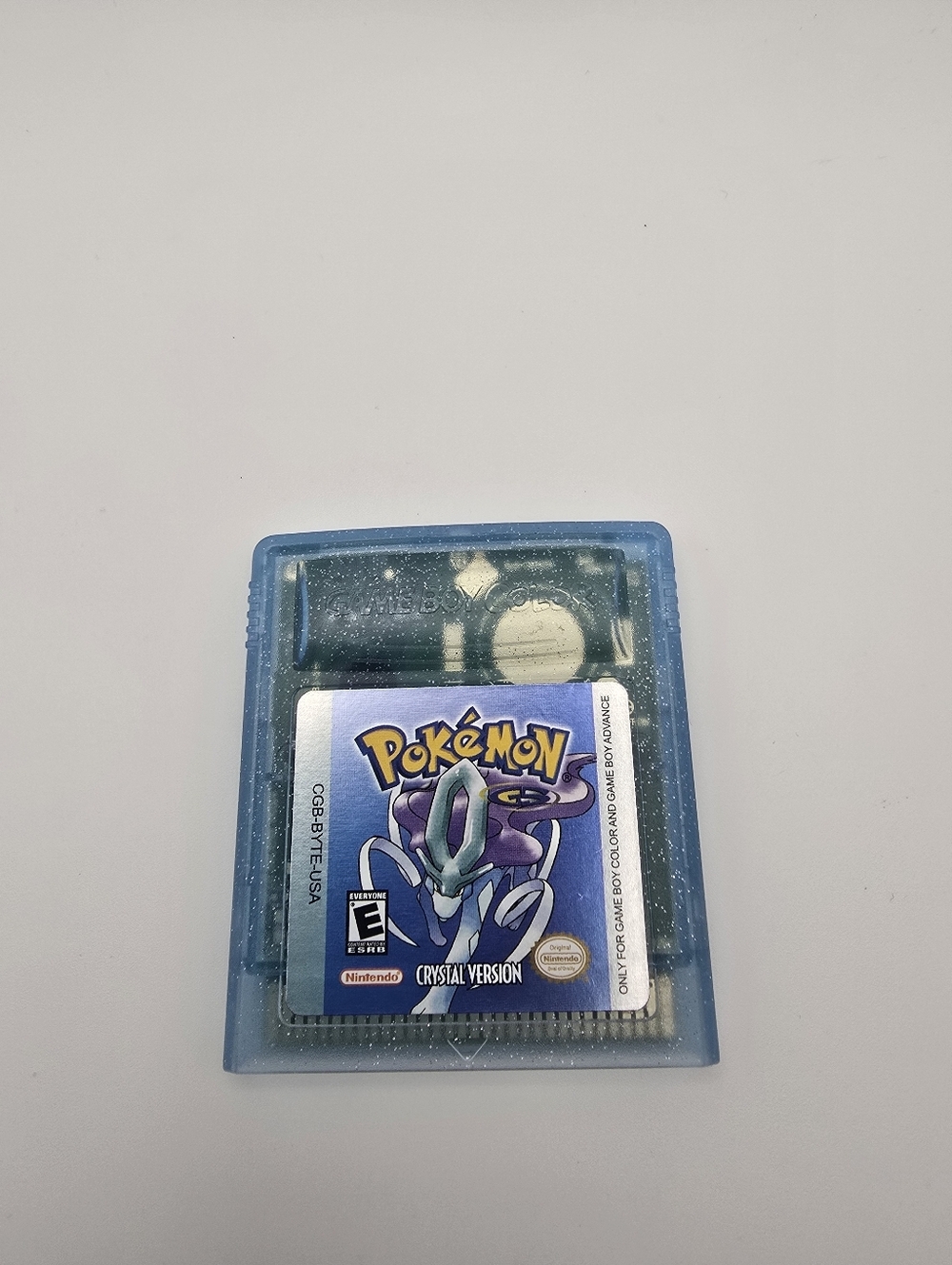 Pokémon Gameboy Game Crystal Version- Reproduction